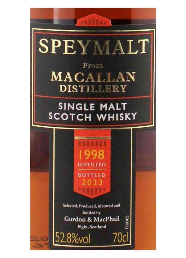 G & M Macallan Speymalt 1998 26 year old Cask 21603913 70cl / 52.8%abv - Image 3