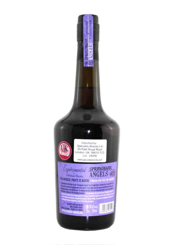 Springbank 19 year old Angels #10 Experimental DE Christian Drouin 70cl / 50.4% abv - Image 3