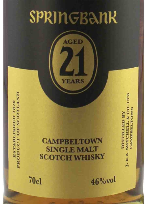 Springbank 21 Year Old 2023 (03/07/2023) 70cl / 46%abv - Image 2