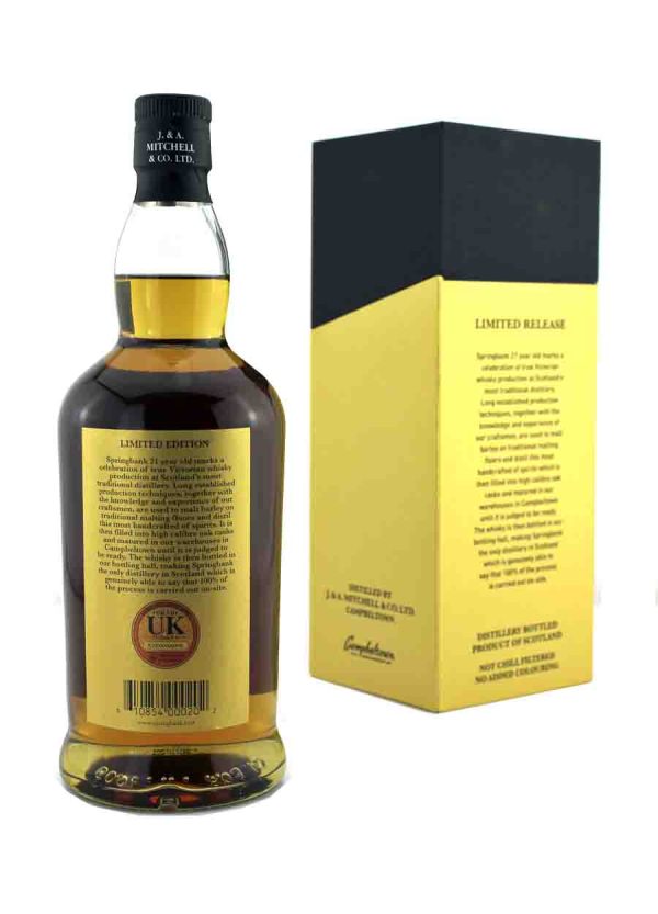 Springbank 21 Year Old 2023 (03/07/2023) 70cl / 46%abv - Image 3