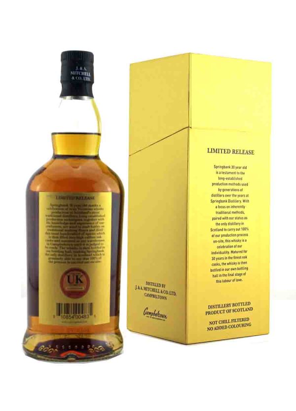 Springbank 30 year old 2023 (30.03.2023) 70cl / 46%abv - Image 3