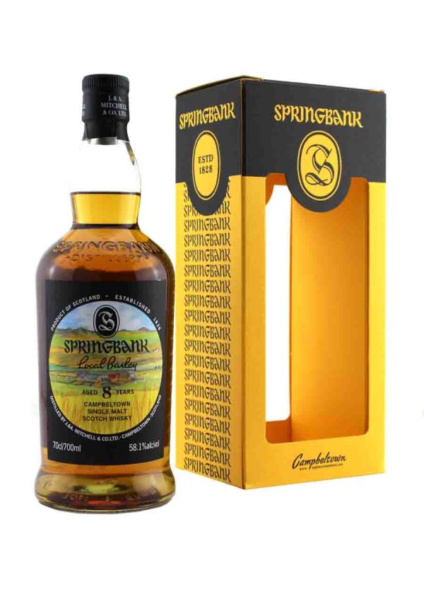 Springbank 8 year old Local Barley 2025 70cl / 58.1%