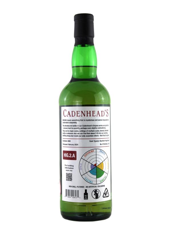 Cadenhead's Enigma Clynelish 23 year old Bourbon 70cl / 51.8%abv 318 Bottles - Image 3