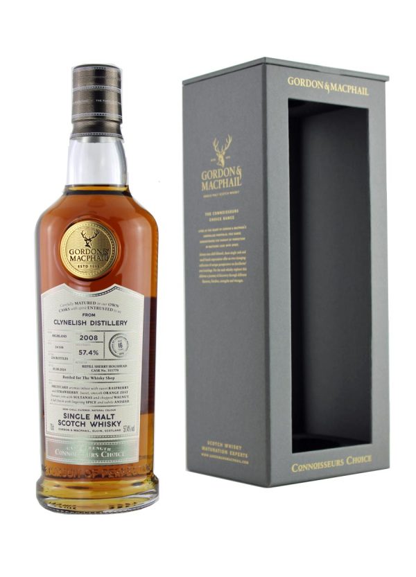 G & M Clynelish 16 year old Sherry Cask #311778 70cl / 57.4%abv (256 bottles)