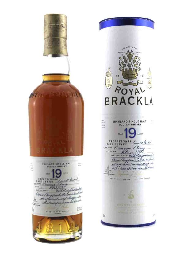 Royal Brackla 19 year old Exceptional Cask 70cl / 54.9%abv