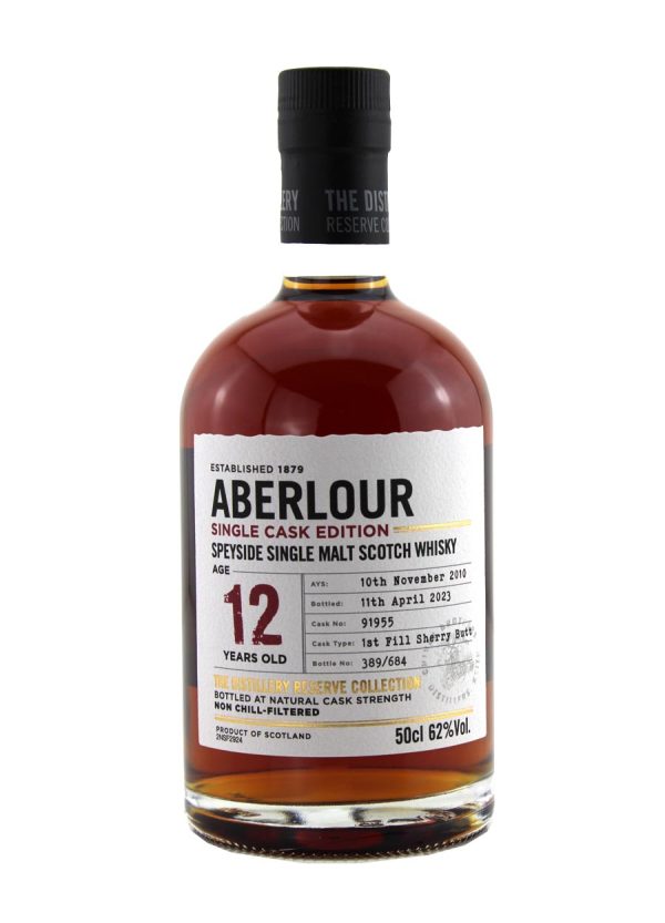 Aberlour 12 year old Distillery Reserve Collection Sherry Cask # 91955 50cl / 62.0%abv (684 bottles)