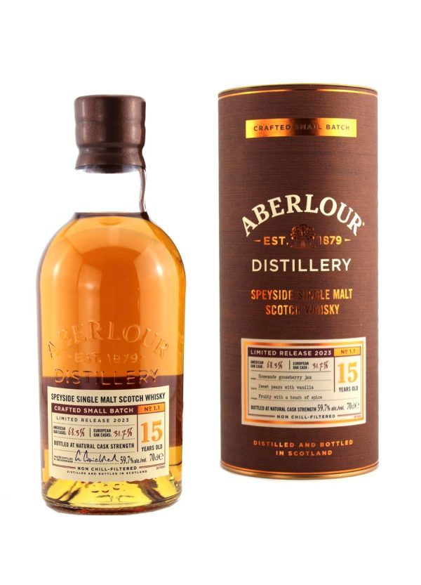Aberlour 15 year old Limited Batch 1.1 2023 70cl / 59.7%abv