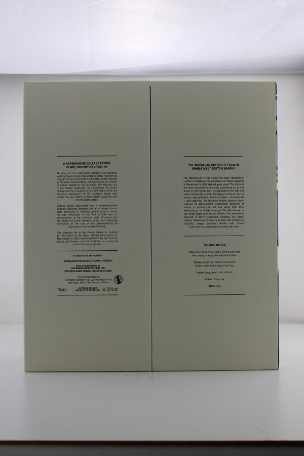 Macallan Art is the Flower Charles Rennie Mackintosh 70cl / 50.4%abv - Image 2