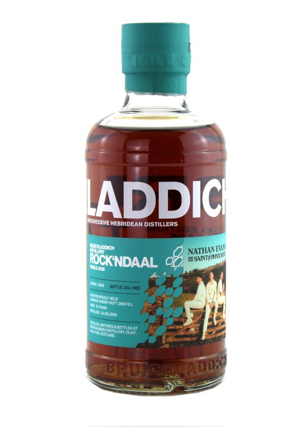 Bruichladdich Rock'nDaal 15 year old The Laddie Valinch Feis 2025 50cl / 61%abv - Image 2