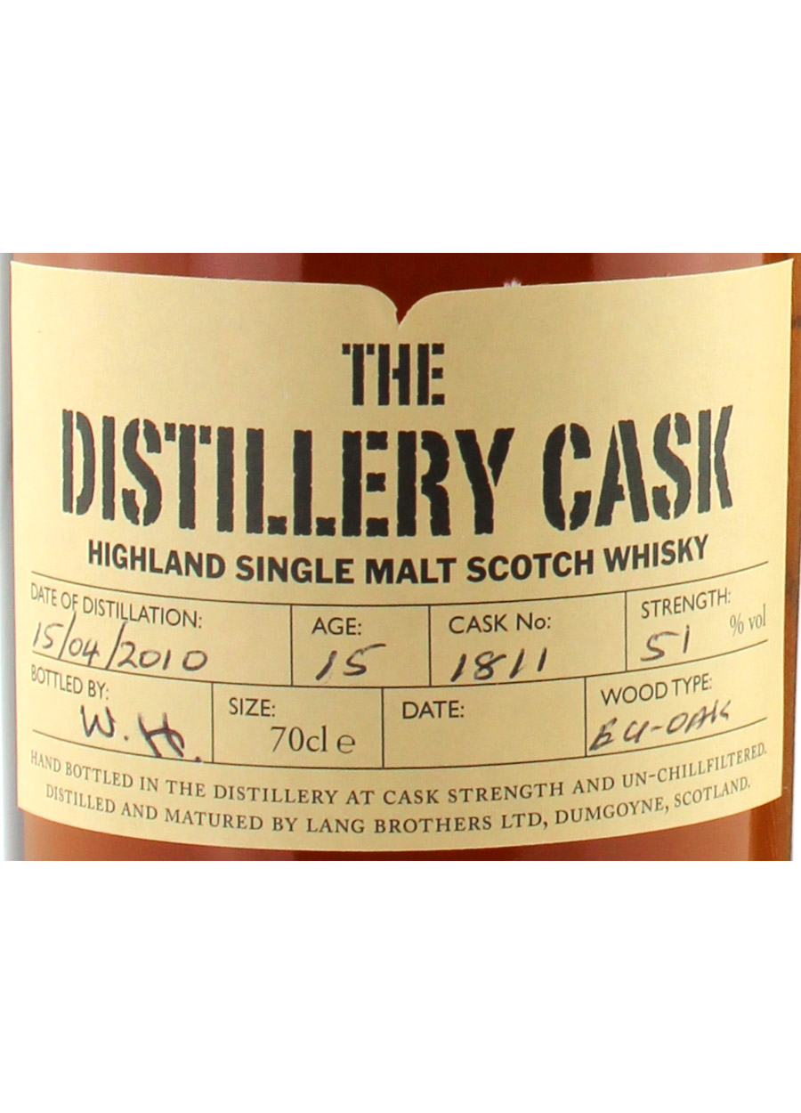 Glengoyne 15 year old Handfilled Oloroso Cask # 1811 70cl / 51%abv - Image 2