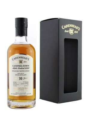 Cadenhead's Arran 30 year old Campbeltown Malts Festival 2026 70cl / 45.5%abv (192 bottles)