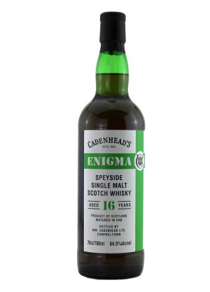 Cadenhead's Enigma Macallan 16 year old Oloroso Hogshead 70cl / 64.5%abv (330 bottles)